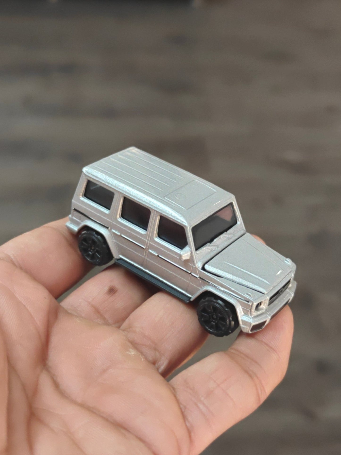 Majorette Mercedes - AMG G63 - Silver (Uncarded - New) - Kinder Logs