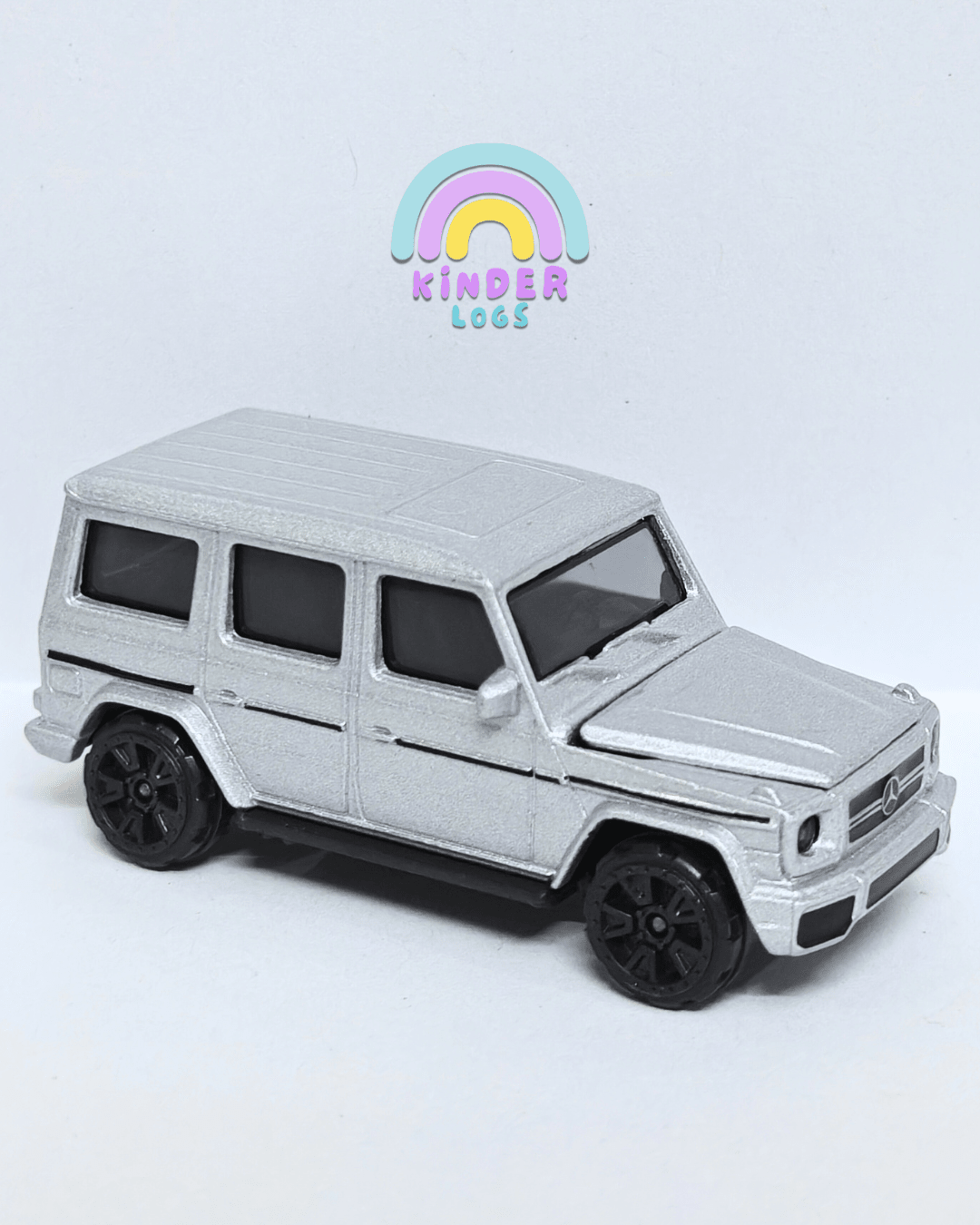 Majorette Mercedes - AMG G63 - Silver (Uncarded - New) - Kinder Logs