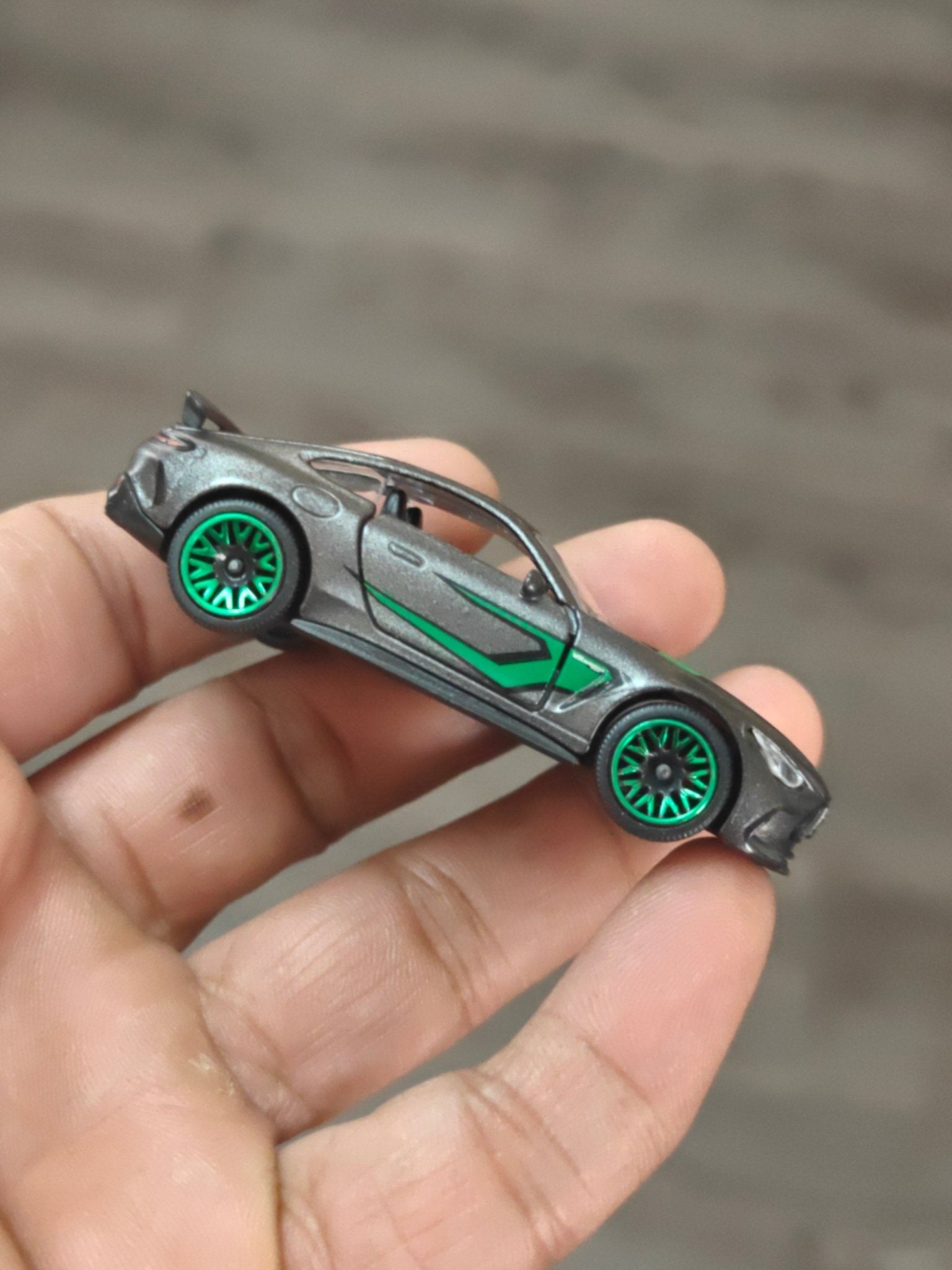 Majorette Mercedes - AMG GT63 - Matte Grey (Uncarded - New) - Kinder Logs
