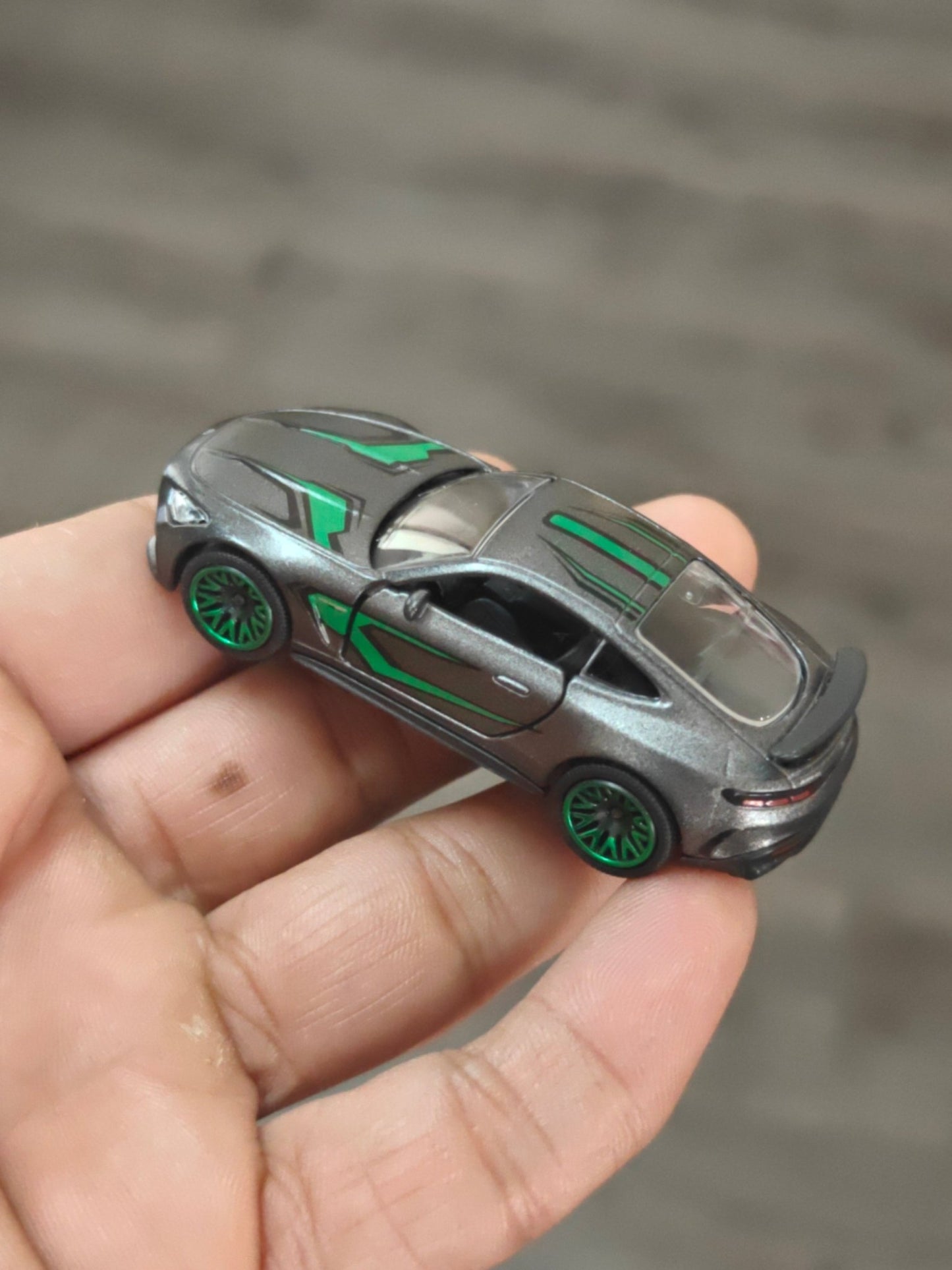 Majorette Mercedes - AMG GT63 - Matte Grey (Uncarded - New) - Kinder Logs