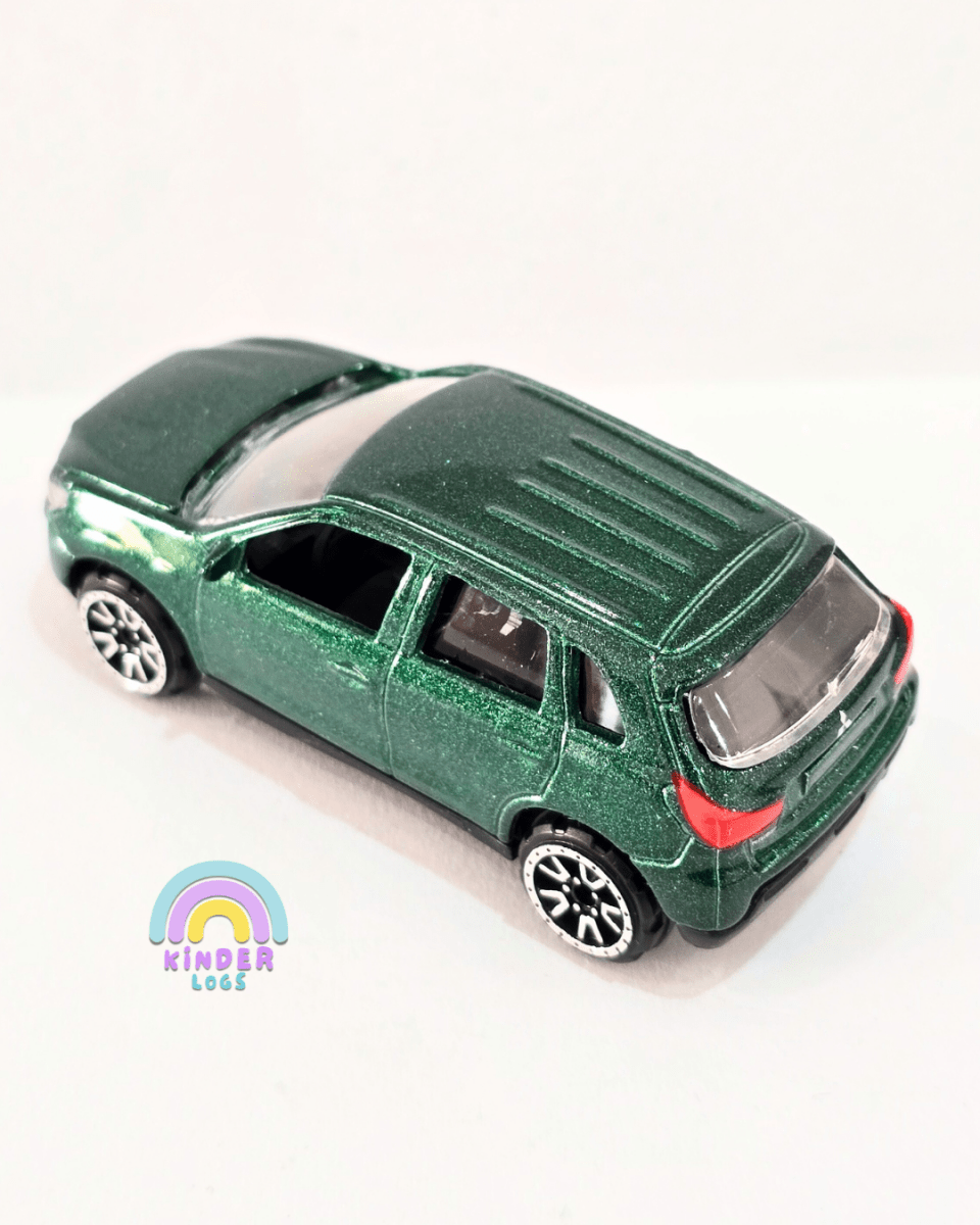 Majorette Mitsubishi ASX - Green (Uncarded) - Kinder Logs