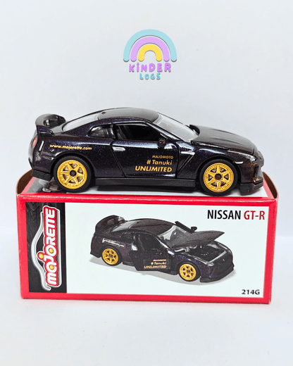 Majorette Nissan GT - R Majomoto - Dark Purple (Uncarded New) - Kinder Logs