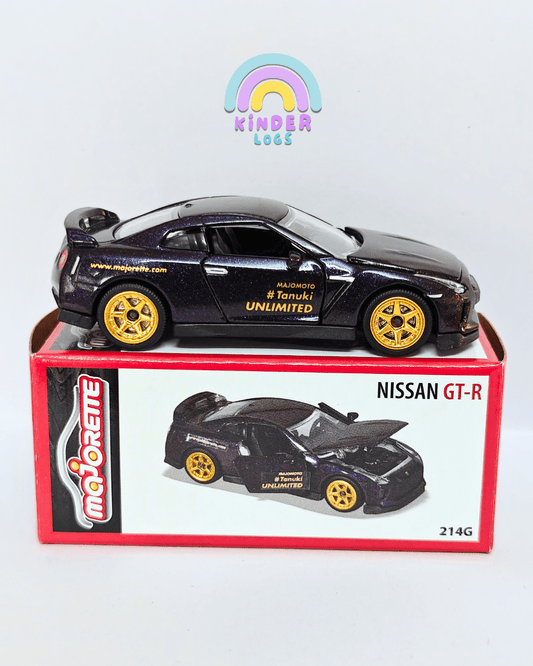 Majorette Nissan GT - R Majomoto - Dark Purple (Uncarded New) - Kinder Logs