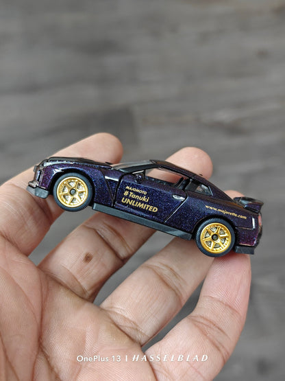 Majorette Nissan GT - R Majomoto - Dark Purple (Uncarded New) - Kinder Logs