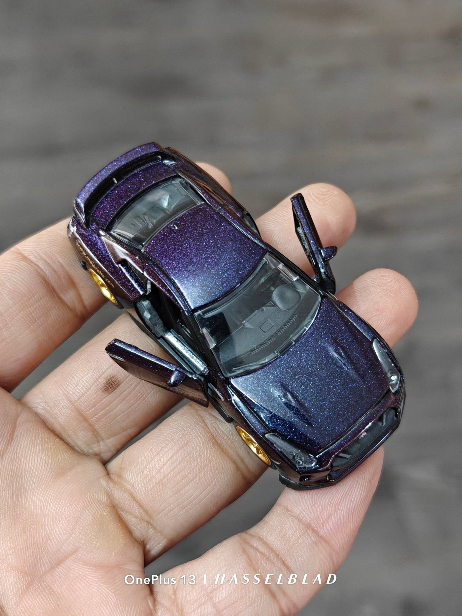 Majorette Nissan GT - R Majomoto - Dark Purple (Uncarded New) - Kinder Logs