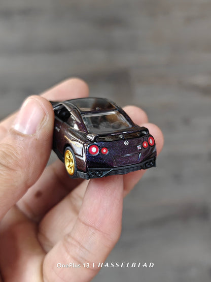 Majorette Nissan GT - R Majomoto - Dark Purple (Uncarded New) - Kinder Logs