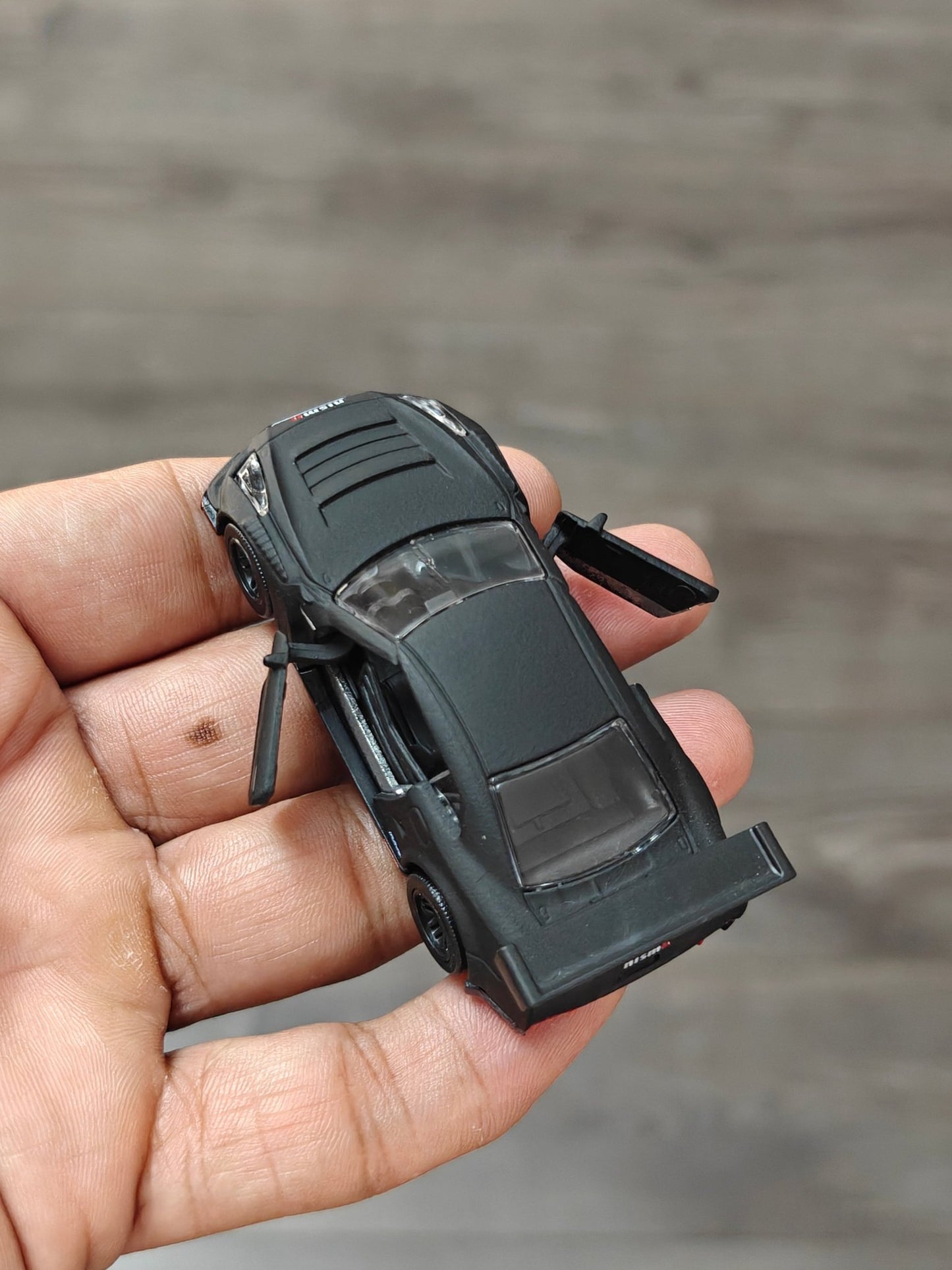 Majorette Nissan GT-R Nismo GT3 Black Edition (Uncarded) - Kinder Logs