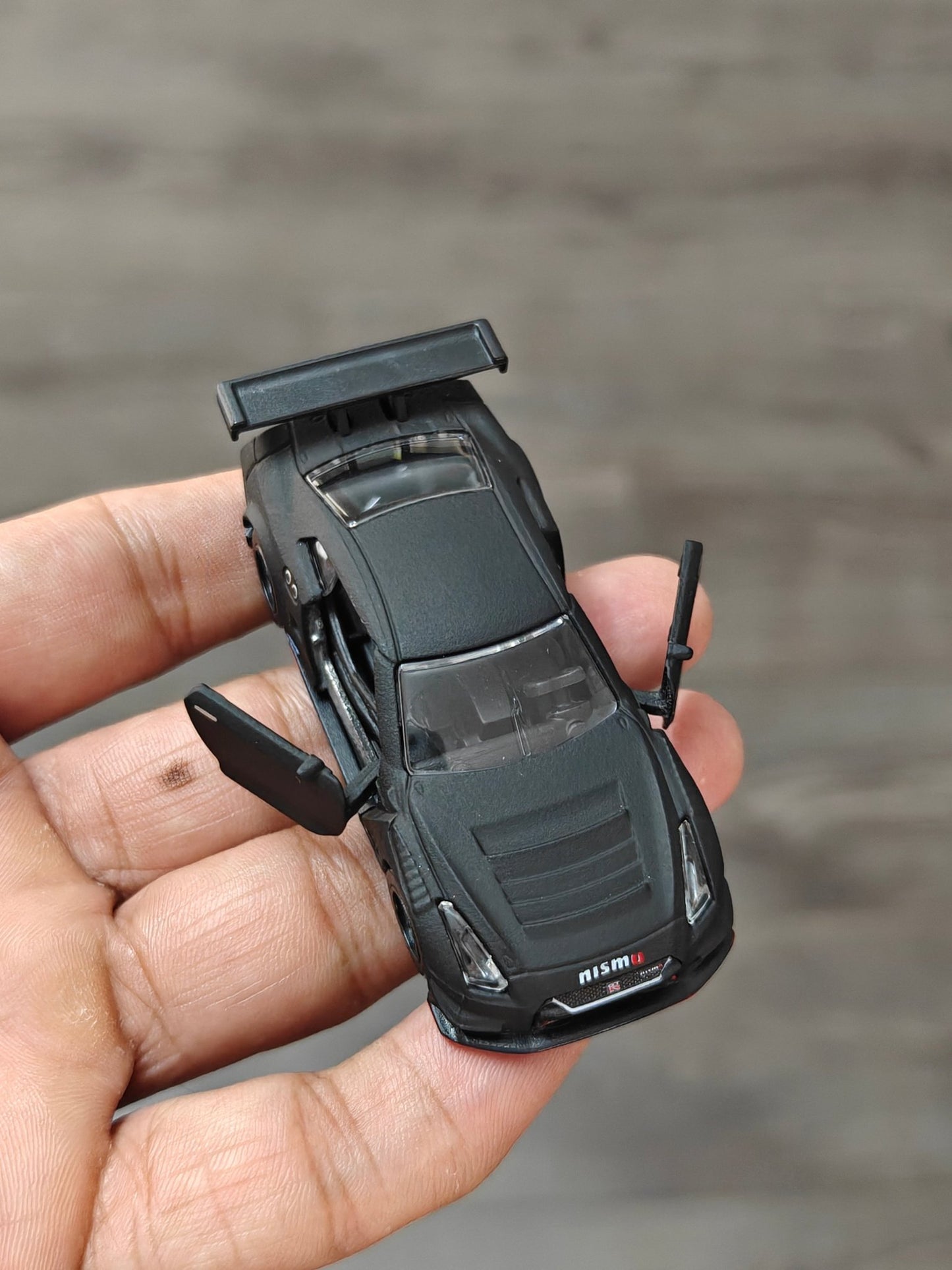 Majorette Nissan GT-R Nismo GT3 Black Edition (Uncarded) - Kinder Logs