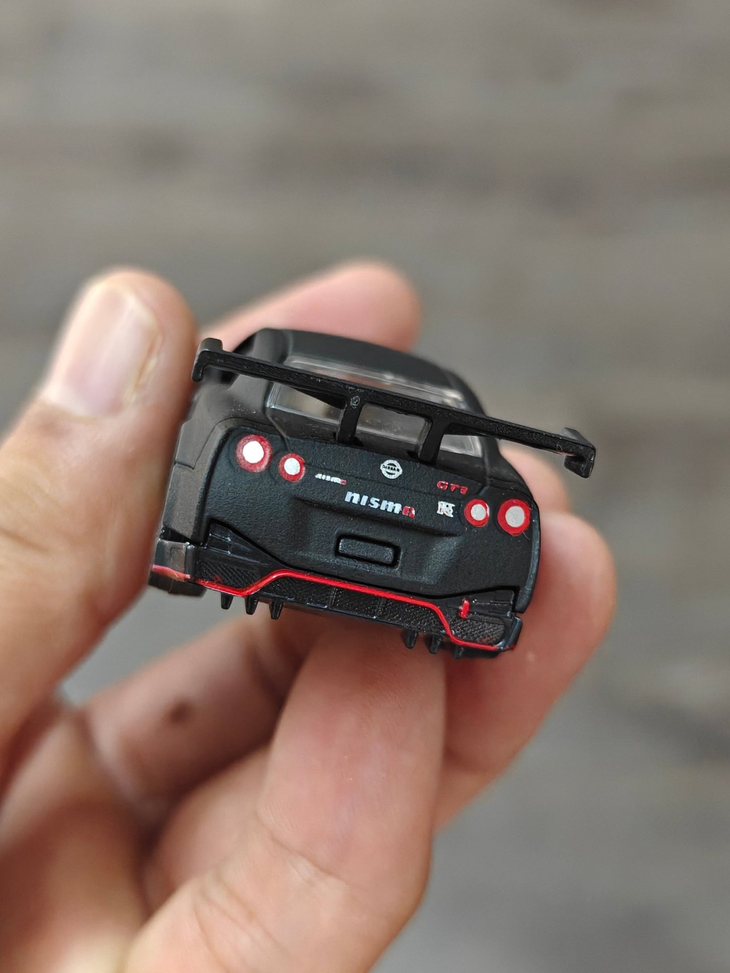 Majorette Nissan GT-R Nismo GT3 Black Edition (Uncarded) - Kinder Logs