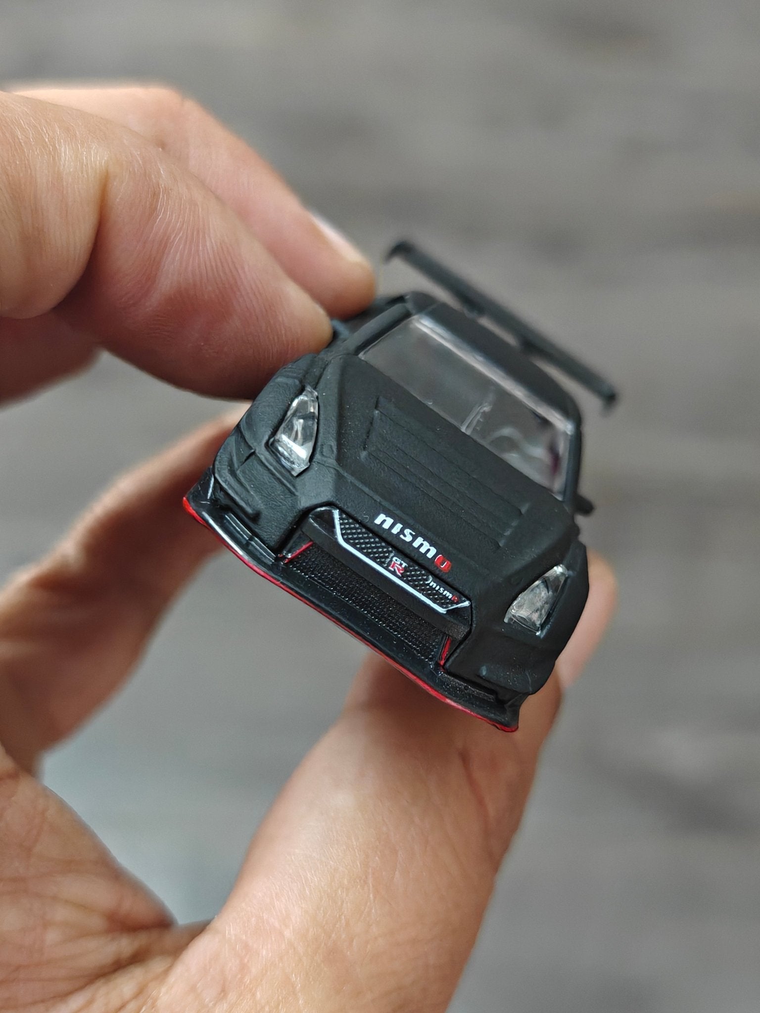 Majorette Nissan GT-R Nismo GT3 Black Edition (Uncarded) - Kinder Logs