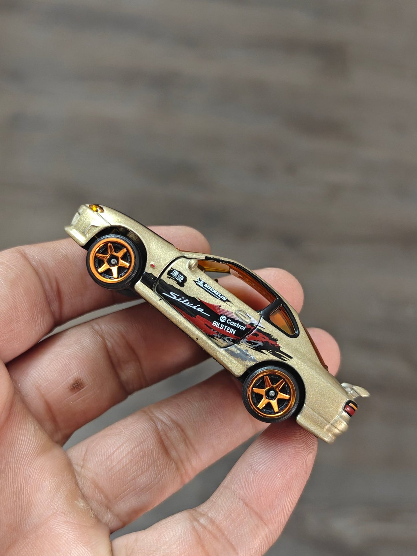 Majorette Nissan Silvia (S15) With Tuning Parts (Uncarded - New) - Kinder Logs