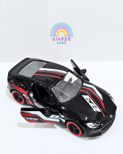 Majorette Nissan Z Racing Edition - Black (Uncarded) - Kinder Logs