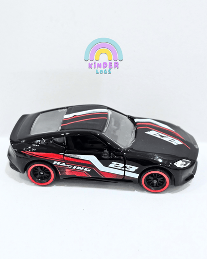 Majorette Nissan Z Racing Edition - Black (Uncarded) - Kinder Logs