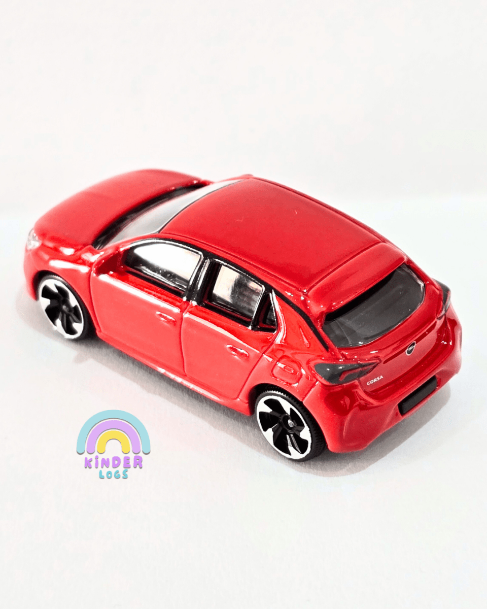 Majorette Opel Corsa - Red (Uncarded) - Kinder Logs