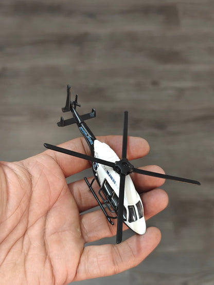 Majorette Police Helicopter - MJ163S Bell 429 (Uncarded - New) - Kinder Logs