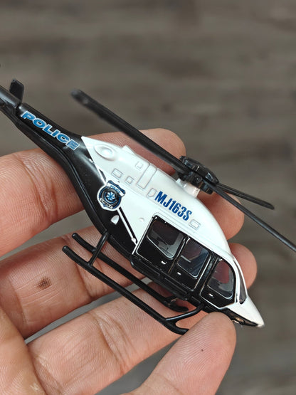 Majorette Police Helicopter - MJ163S Bell 429 (Uncarded - New) - Kinder Logs