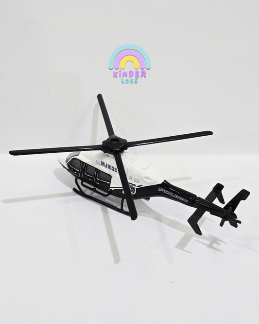 Majorette Police Helicopter - MJ163S (Uncarded) - Kinder Logs