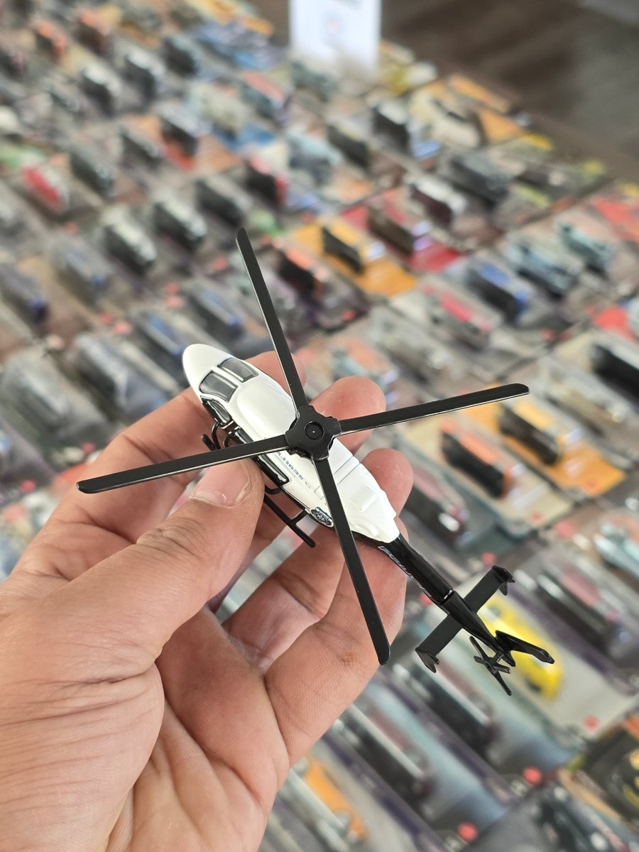 Majorette Police Helicopter - MJ163S (Uncarded) - Kinder Logs