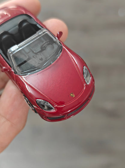 Majorette Porsche 718 Boxster - Red (Uncarded - New) - Kinder Logs