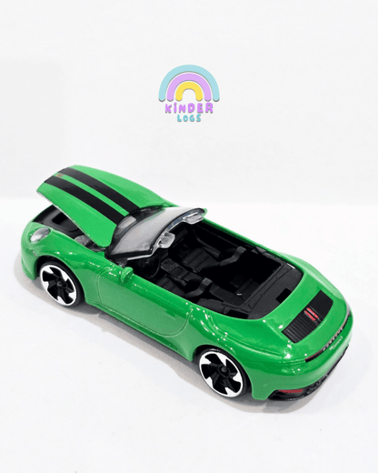 Majorette Porsche 911 Carrera S - Green (Uncarded) - Kinder Logs