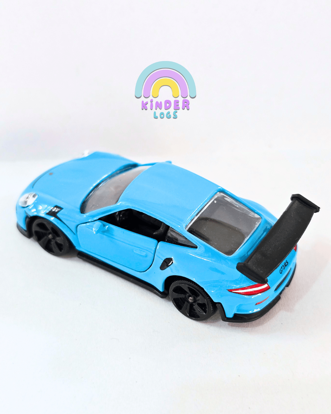 Majorette Porsche 911 GT3 RS - Blue (Used Car) - Kinder Logs
