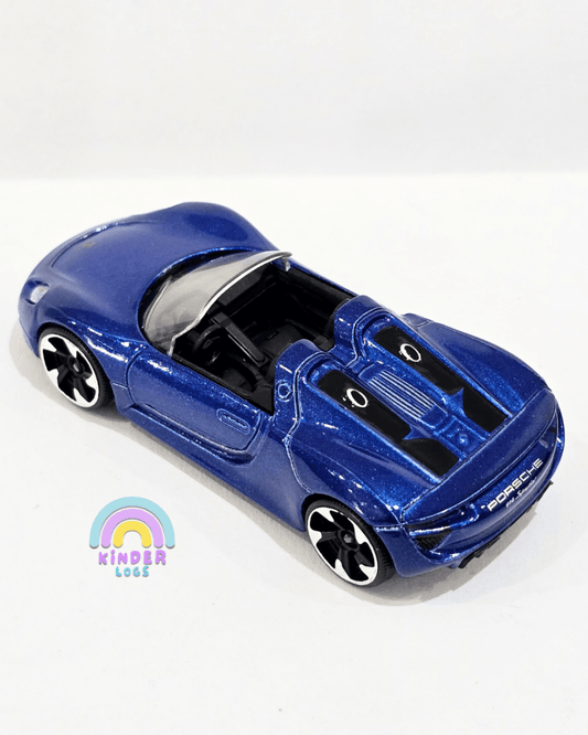 Majorette Porsche 918 Spyder - Blue Color (Uncarded) - Kinder Logs