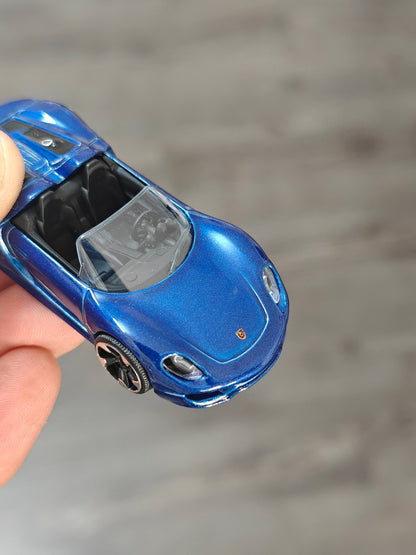 Majorette Porsche 918 Spyder - Blue (Uncarded - New) - Kinder Logs