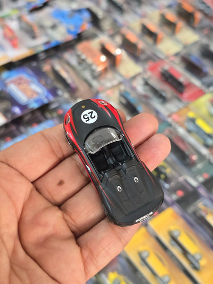 Majorette Porsche 918 Spyder Matte Black Edition (Uncarded) - Kinder Logs