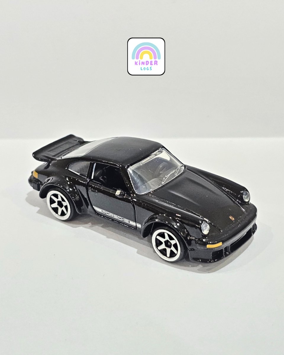 Majorette Porsche 934 Gloss Black Edition (Uncarded) - Kinder Logs