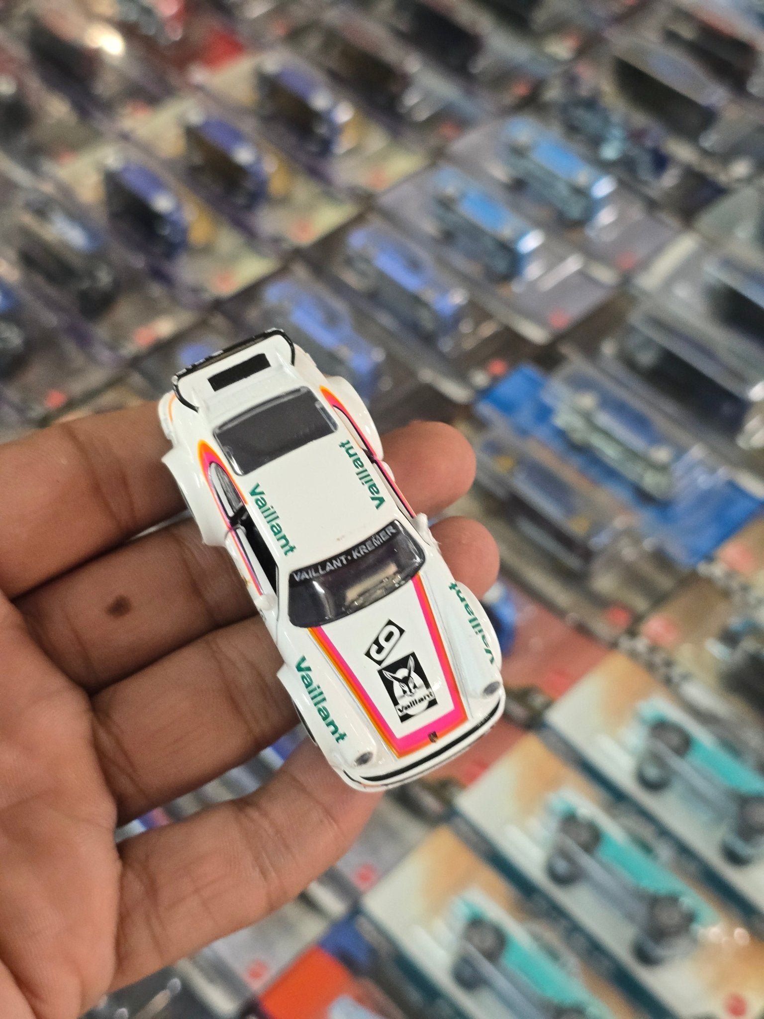 Majorette Porsche 934 Vaillant - Rare (Uncarded) - Used Car - Kinder Logs