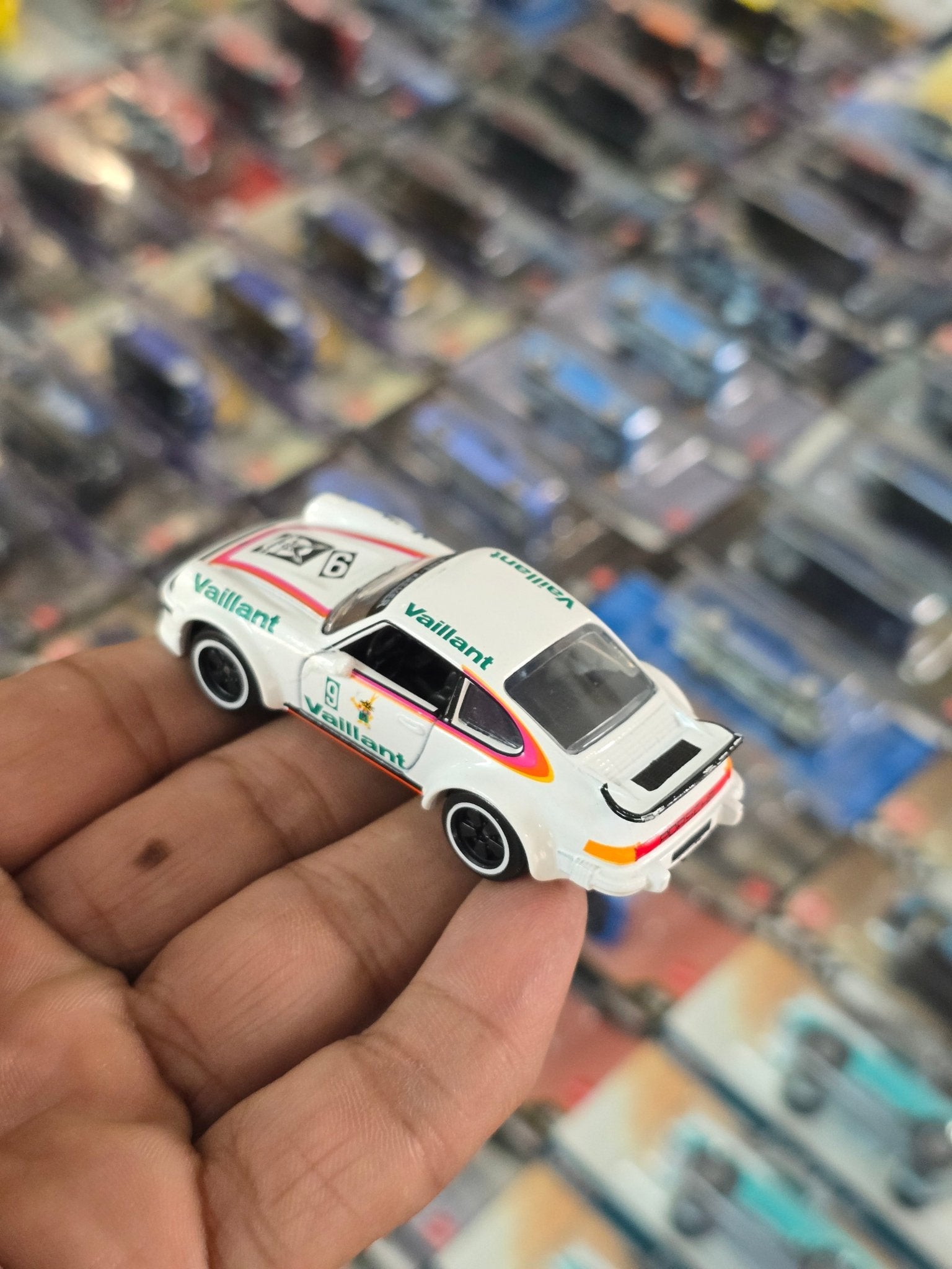 Majorette Porsche 934 Vaillant - Rare (Uncarded) - Used Car - Kinder Logs