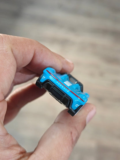 Majorette Porsche Vision Gran Turismo - Blue (Uncarded - New) - Kinder Logs