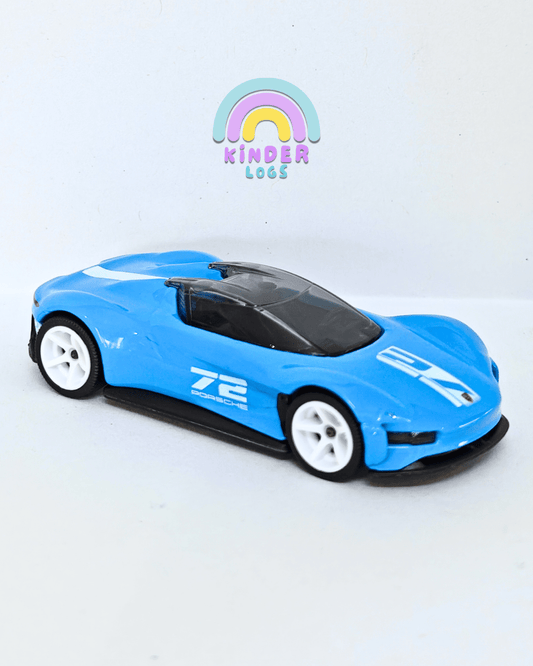 Majorette Porsche Vision Gran Turismo - Blue (Uncarded - New) - Kinder Logs