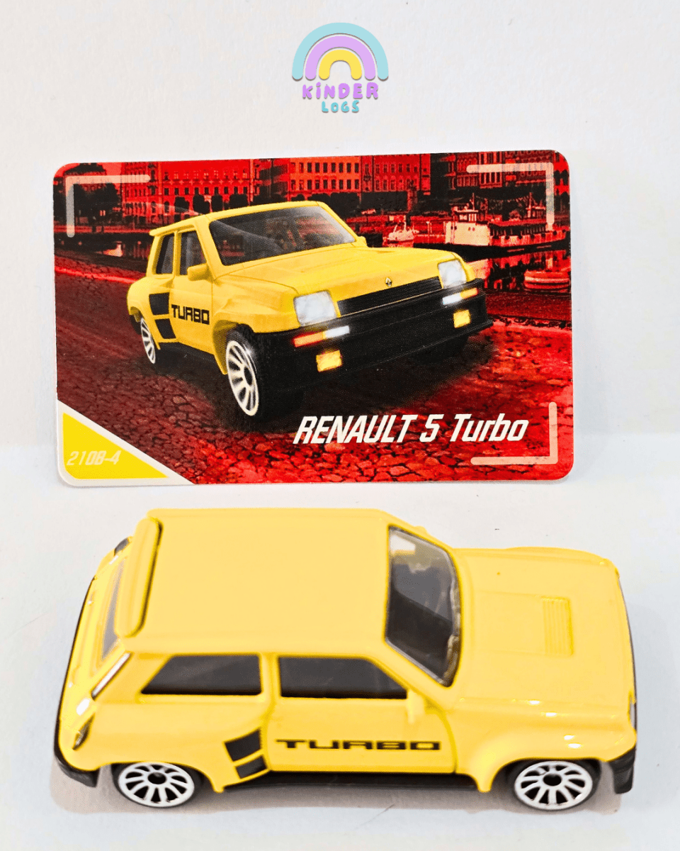 Majorette Renault 5 Turbo (Uncarded) - Kinder Logs