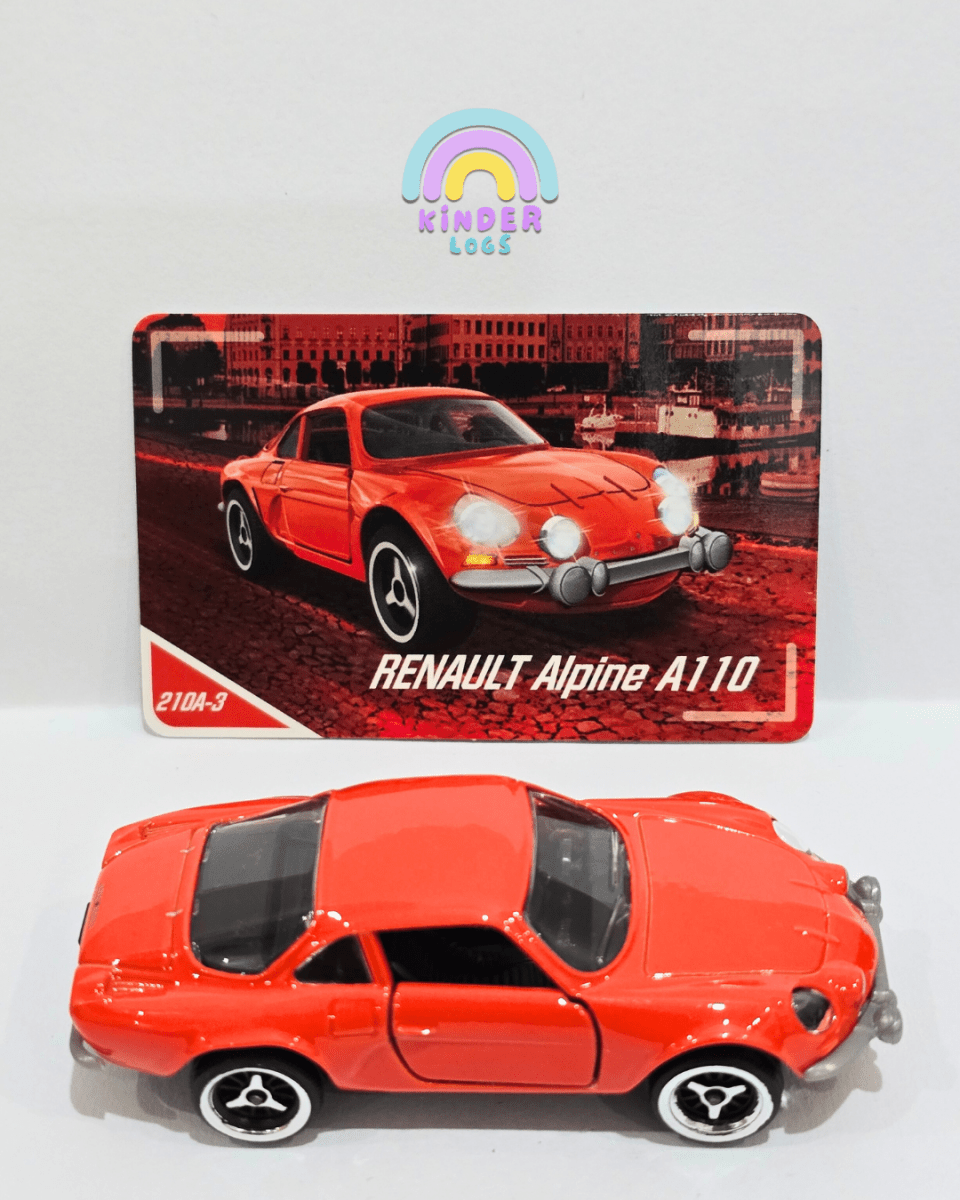 Majorette Renault Alpine A110 Vintage Edition (Uncarded) - Kinder Logs