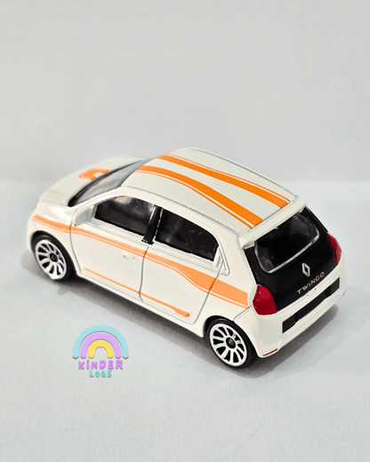 Majorette Renault Twingo - White (Uncarded) - Kinder Logs