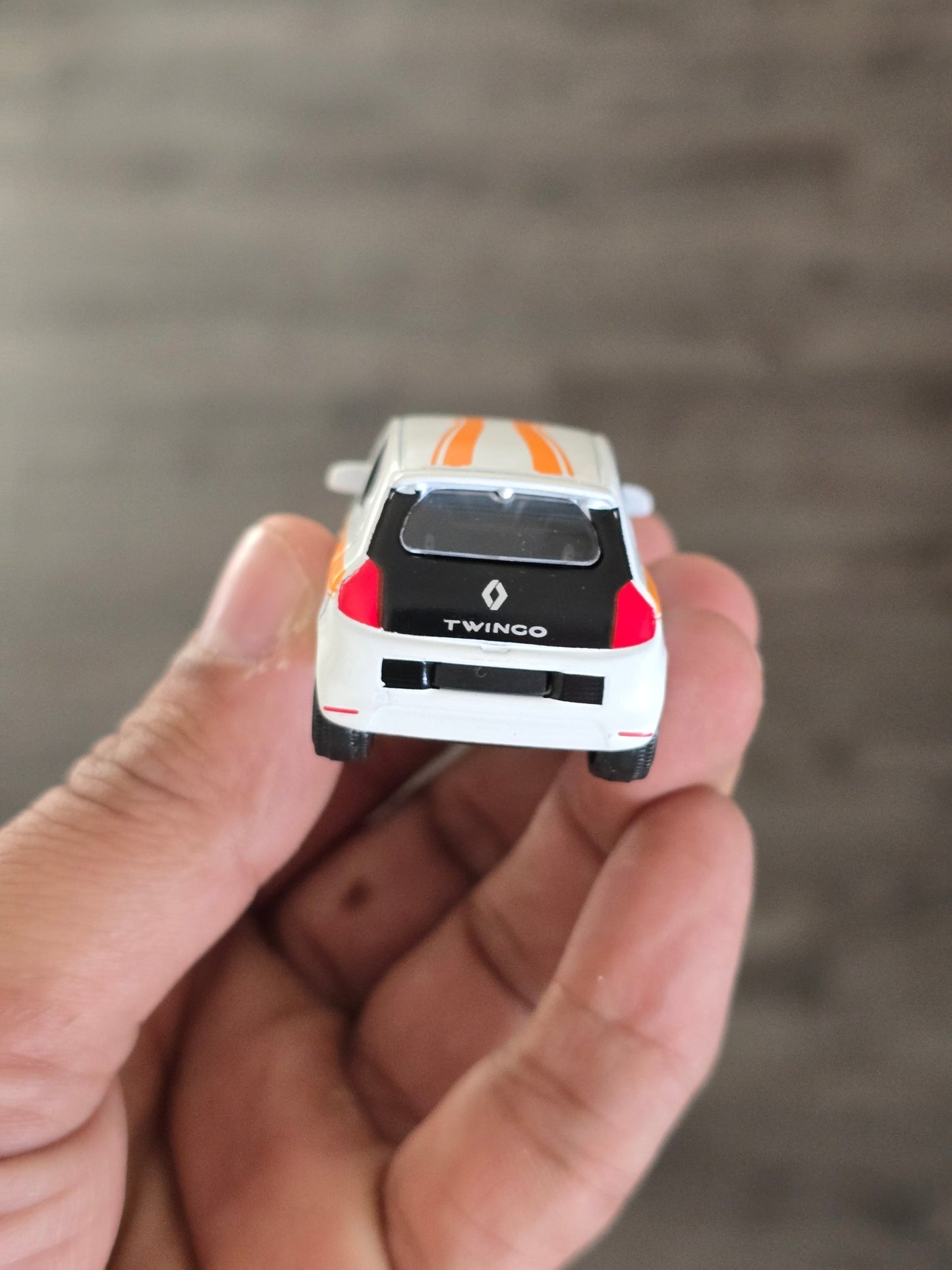 Majorette Renault Twingo - White (Uncarded - New) - Kinder Logs
