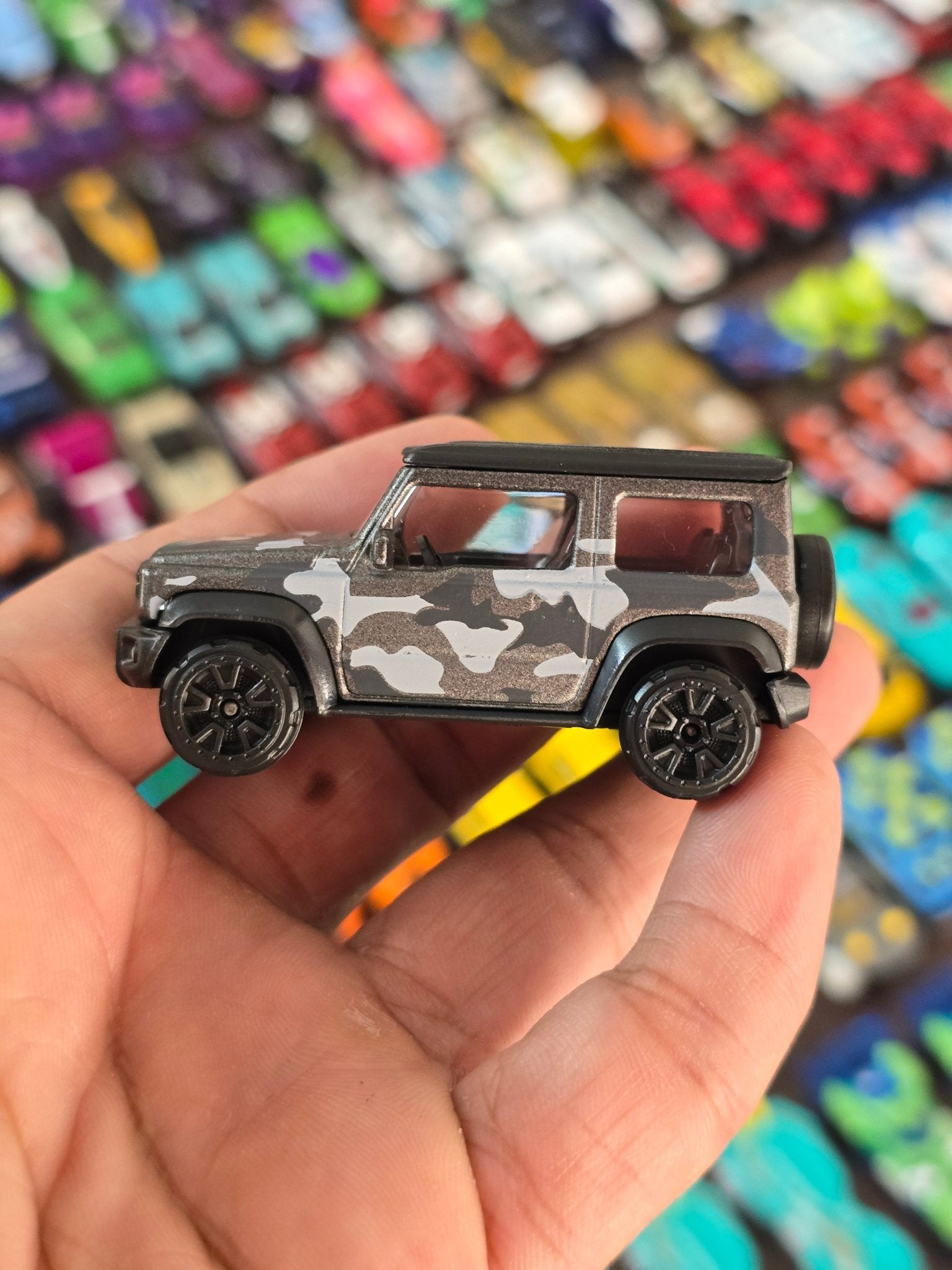 Majorette Suzuki Jimny Camouflaged Edition (Uncarded - New) - Kinder Logs