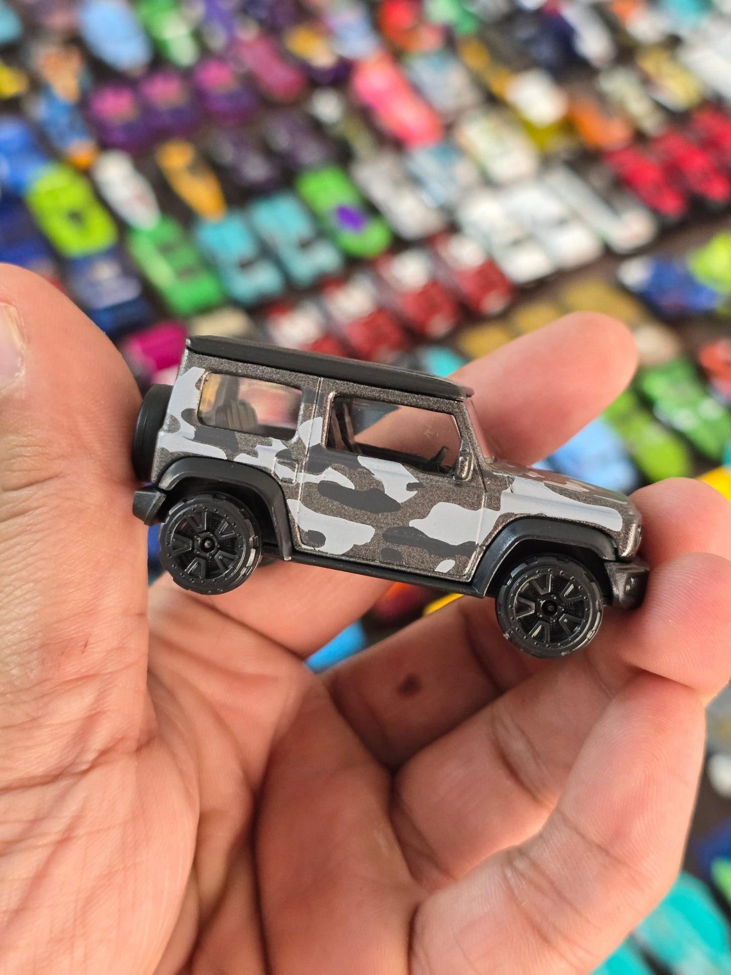 Majorette Suzuki Jimny Camouflaged Edition (Uncarded - New) - Kinder Logs
