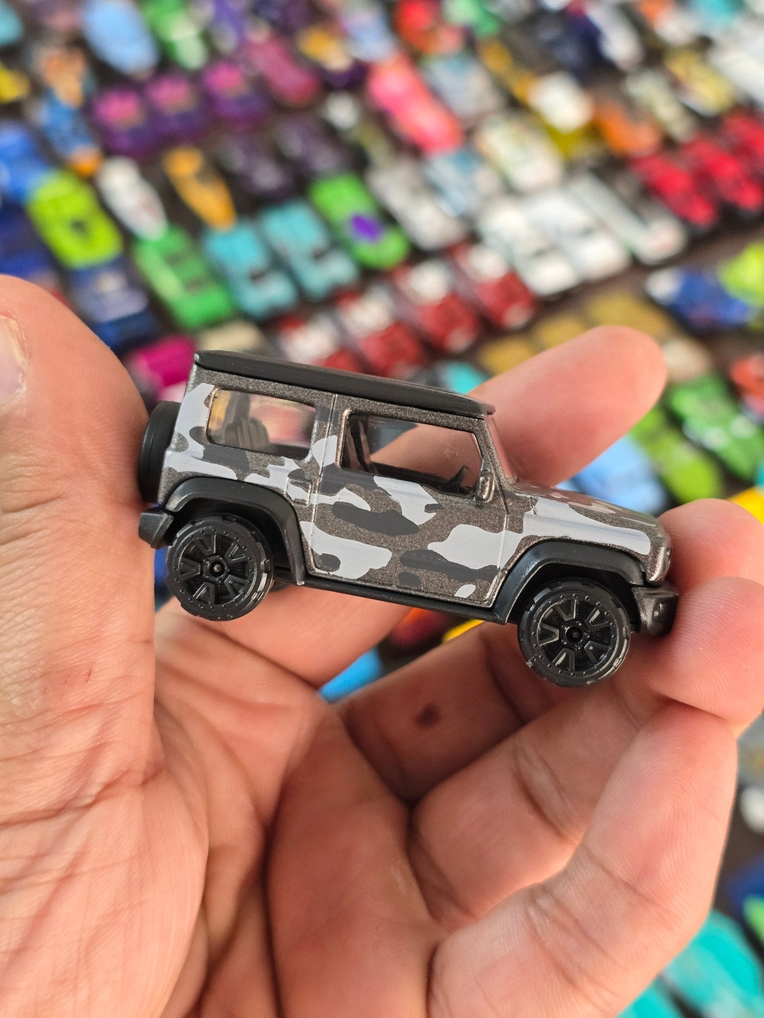 Majorette Suzuki Jimny Camouflaged Edition (Uncarded - New) - Kinder Logs