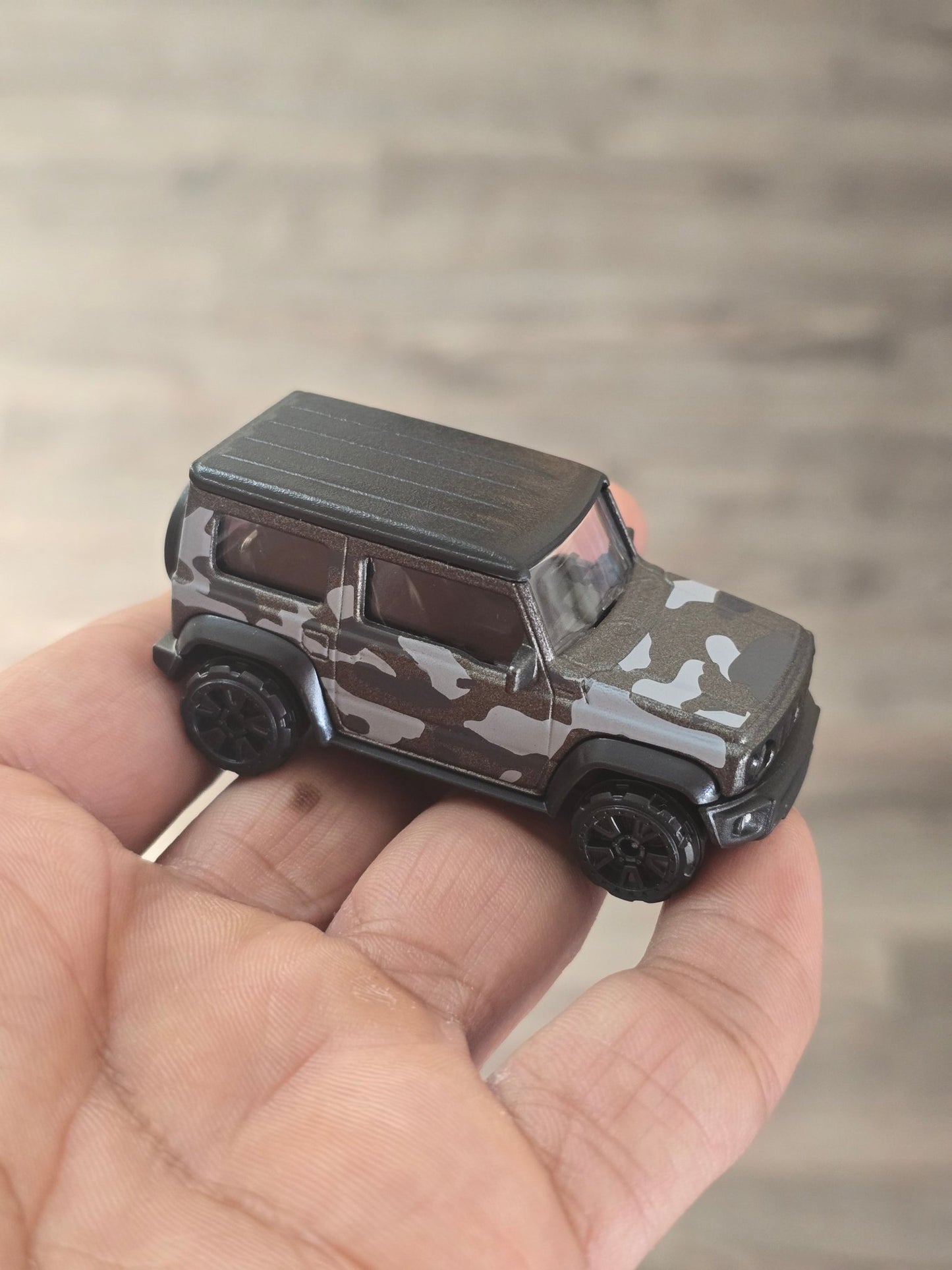 Majorette Suzuki Jimny Camouflaged Edition (Uncarded - New) - Kinder Logs