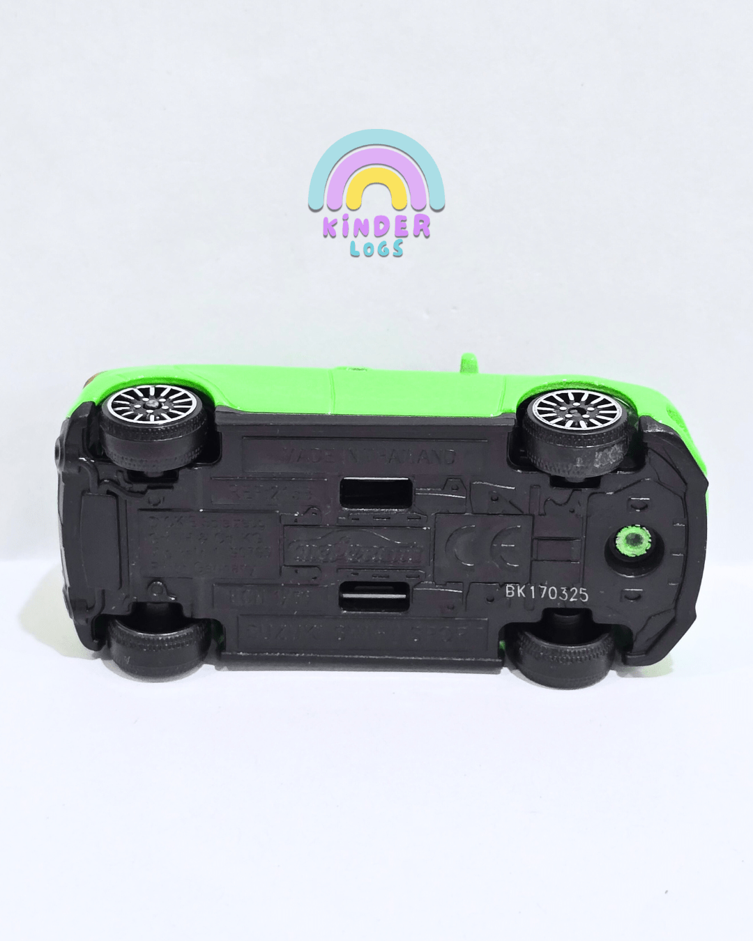 Majorette Suzuki Swift Sport - Green (Uncarded - New) - Kinder Logs