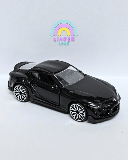 Majorette Toyota GR Supra - Gloss Black (Uncarded - New) - Kinder Logs