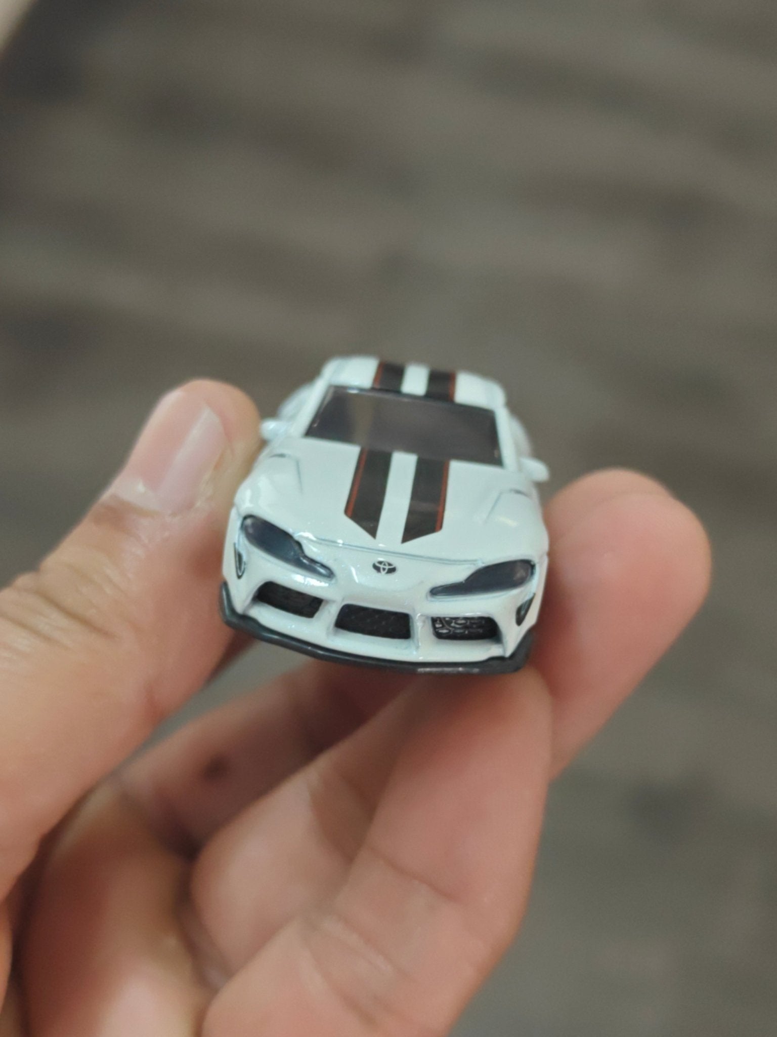 Majorette Toyota GR Supra - White (Uncarded - New) - Kinder Logs