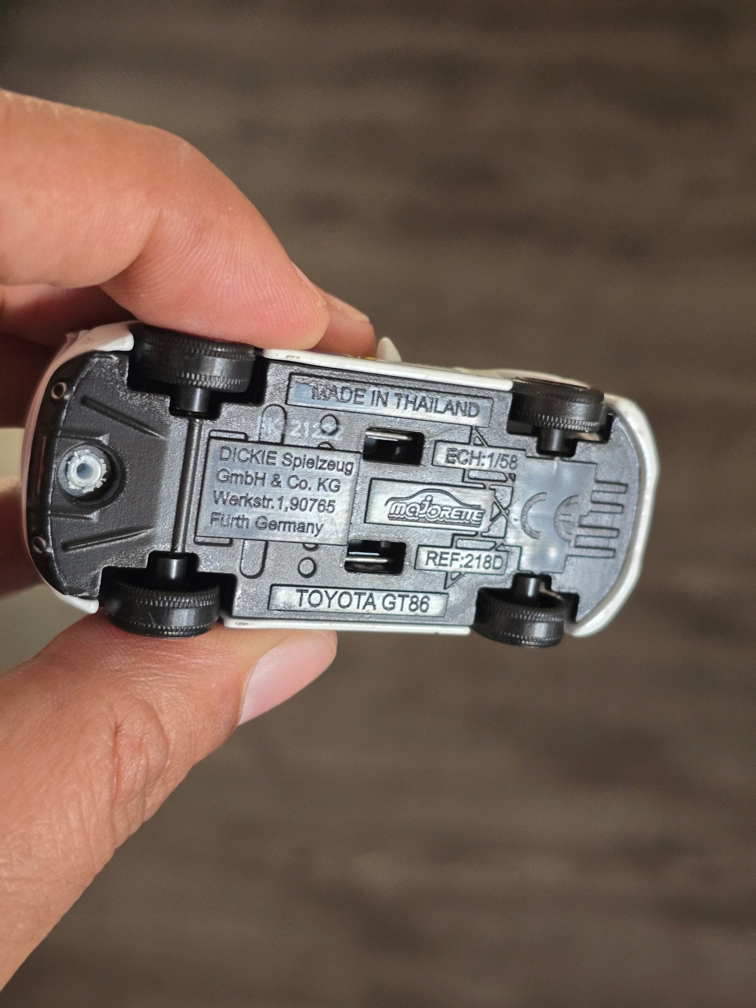 Majorette Toyota GT86 Bilstein Edition (Uncarded) - Kinder Logs