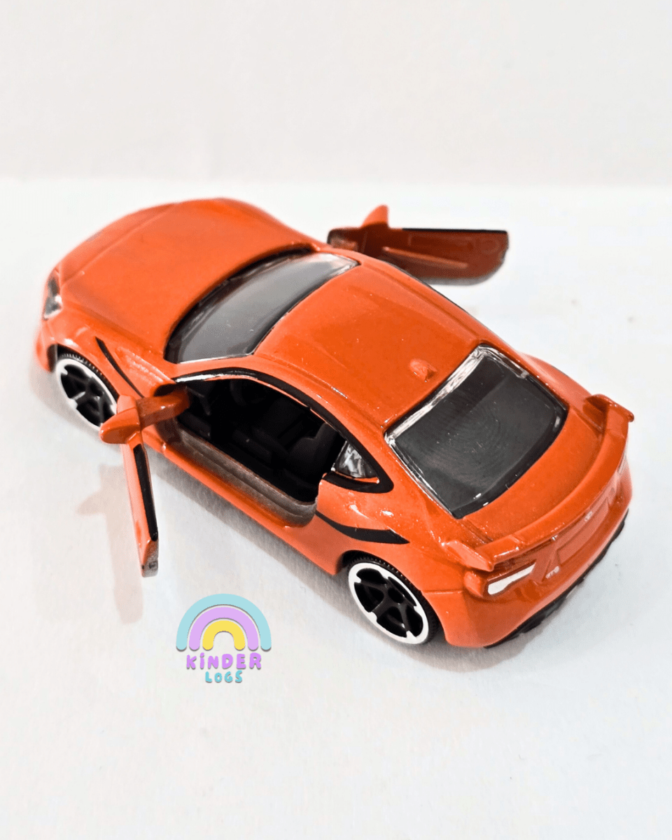 Majorette Toyota GT86 - Orange (Uncarded) - Kinder Logs