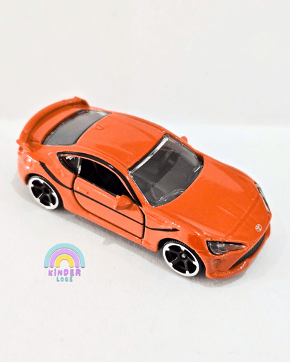 Majorette Toyota GT86 - Orange (Uncarded) - Kinder Logs