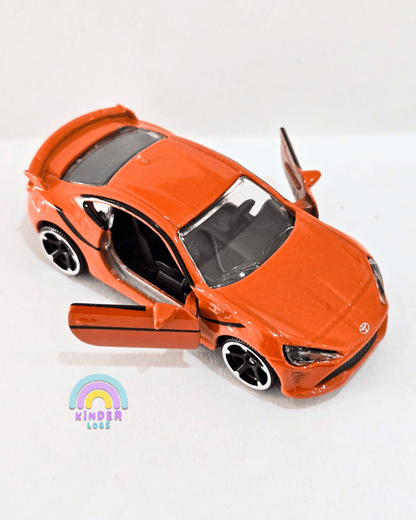 Majorette Toyota GT86 - Orange (Uncarded) - Kinder Logs