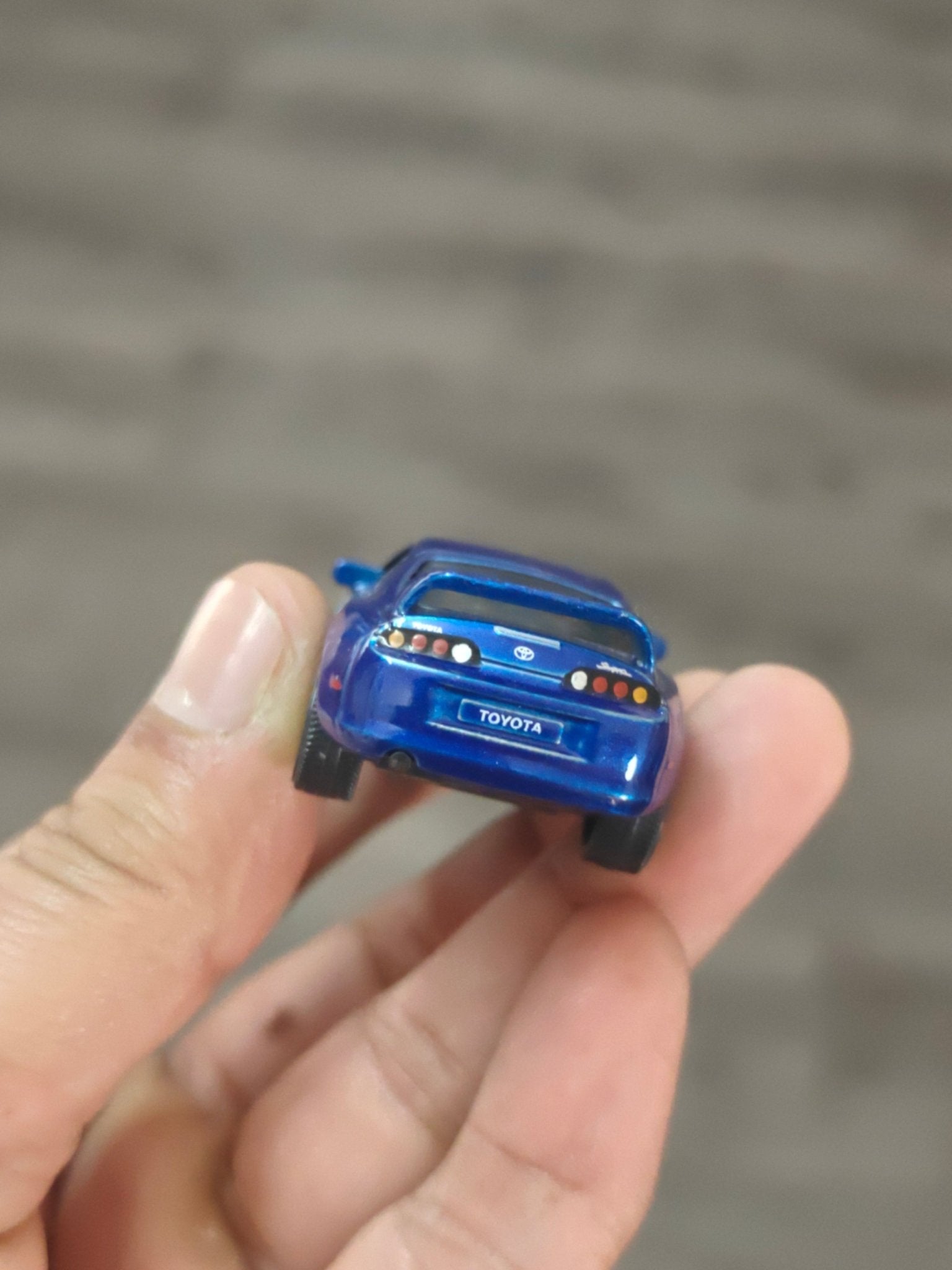 Majorette Toyota Supra With Tuning Parts (Uncarded - New) - Kinder Logs