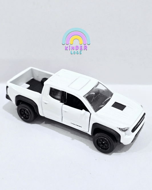 Majorette Toyota Tacoma TRD Pro - White (Uncarded) - Kinder Logs